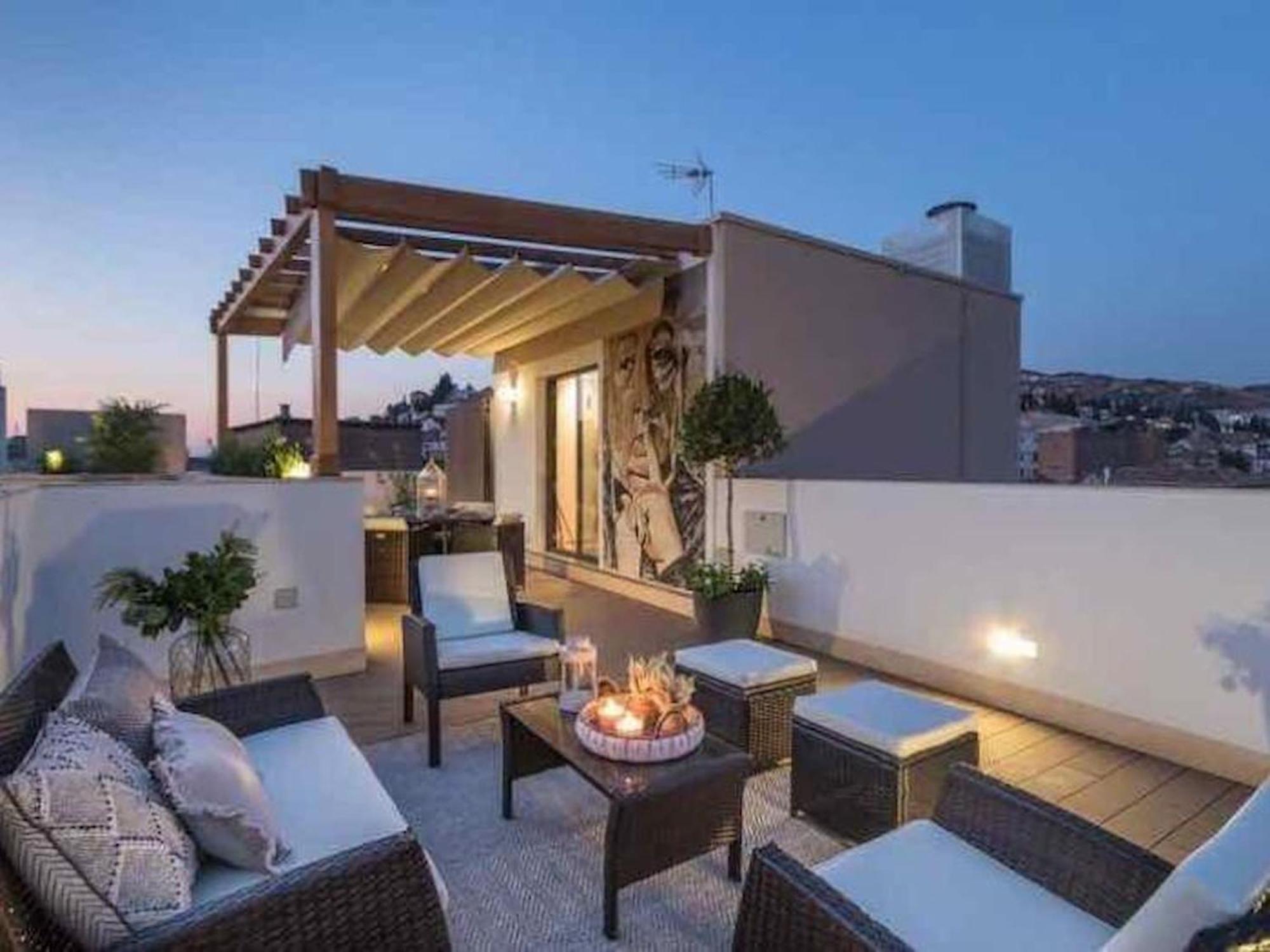 Apartment Luxury Plaza Nueva Retreat Panoramic Terrace Granada